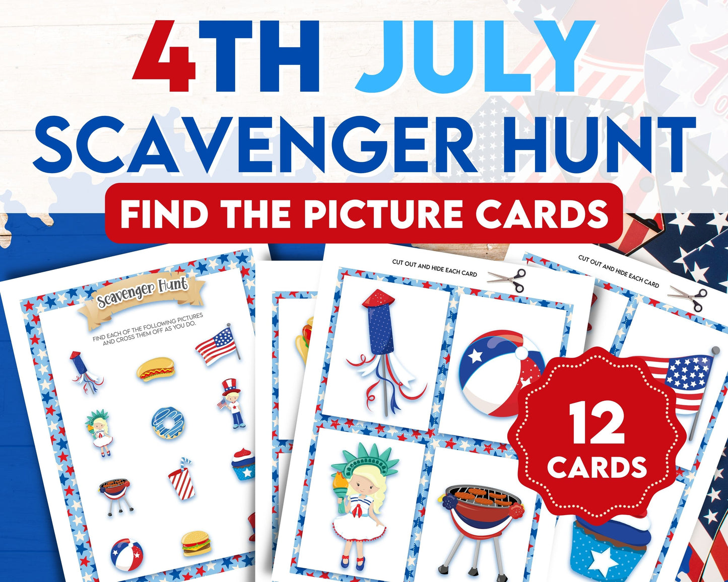 4th of July Scavenger Hunt