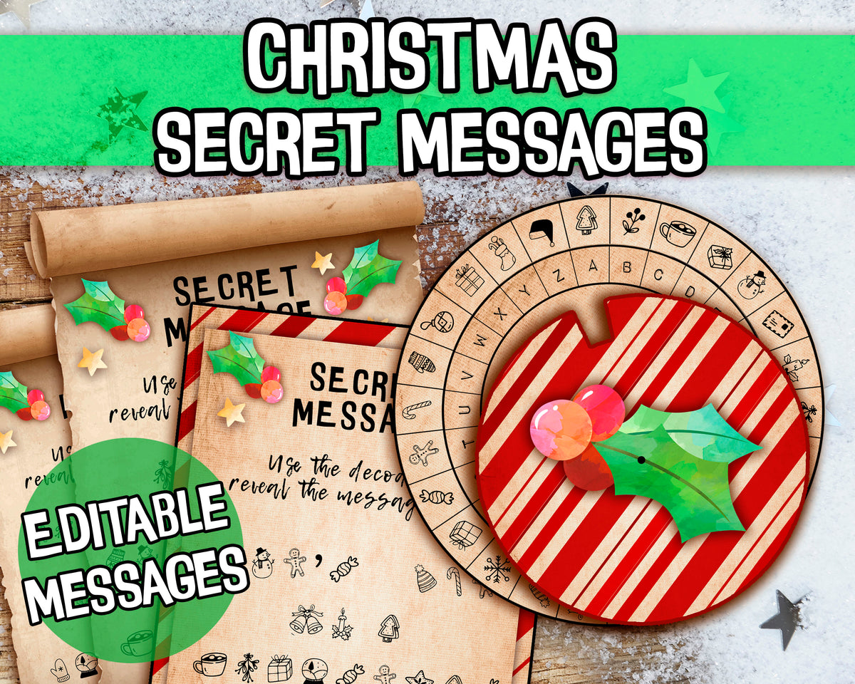 Secret Christmas Message – LockPaperEscape
