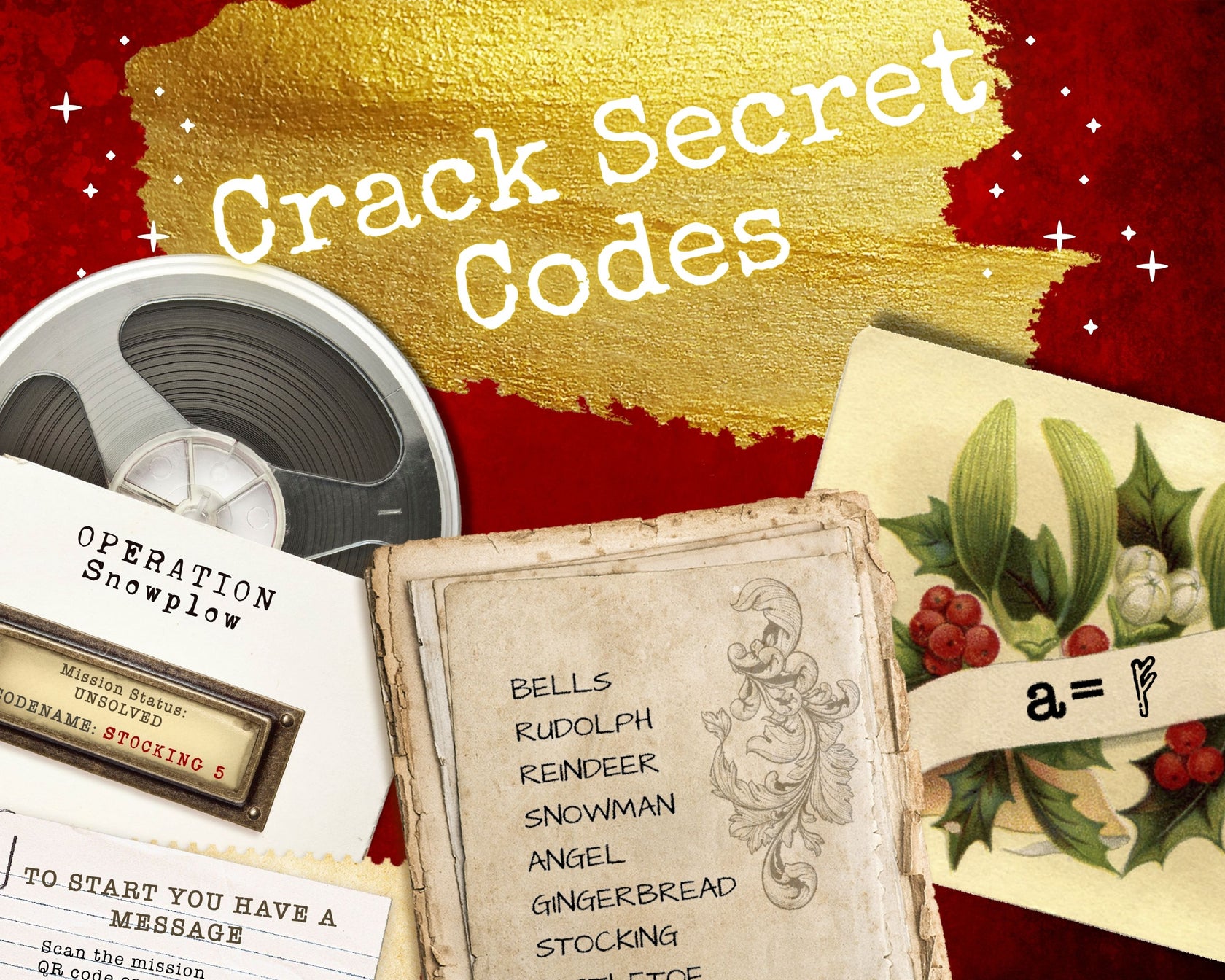 Christmas Escape Game, Mission SnowPlow. – LockPaperEscape