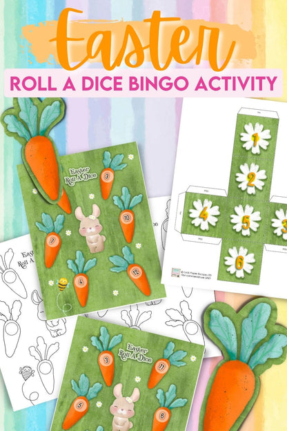 Easter Carrot Bingo