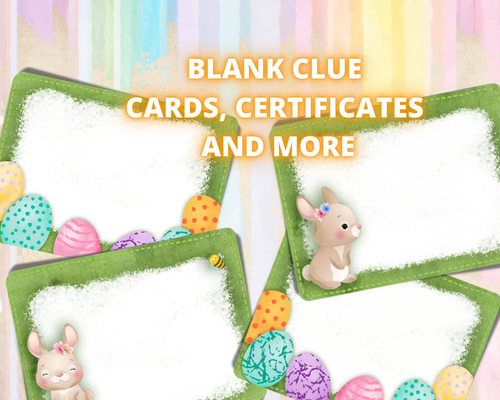Inside Easter Treasure Hunt – LockPaperEscape