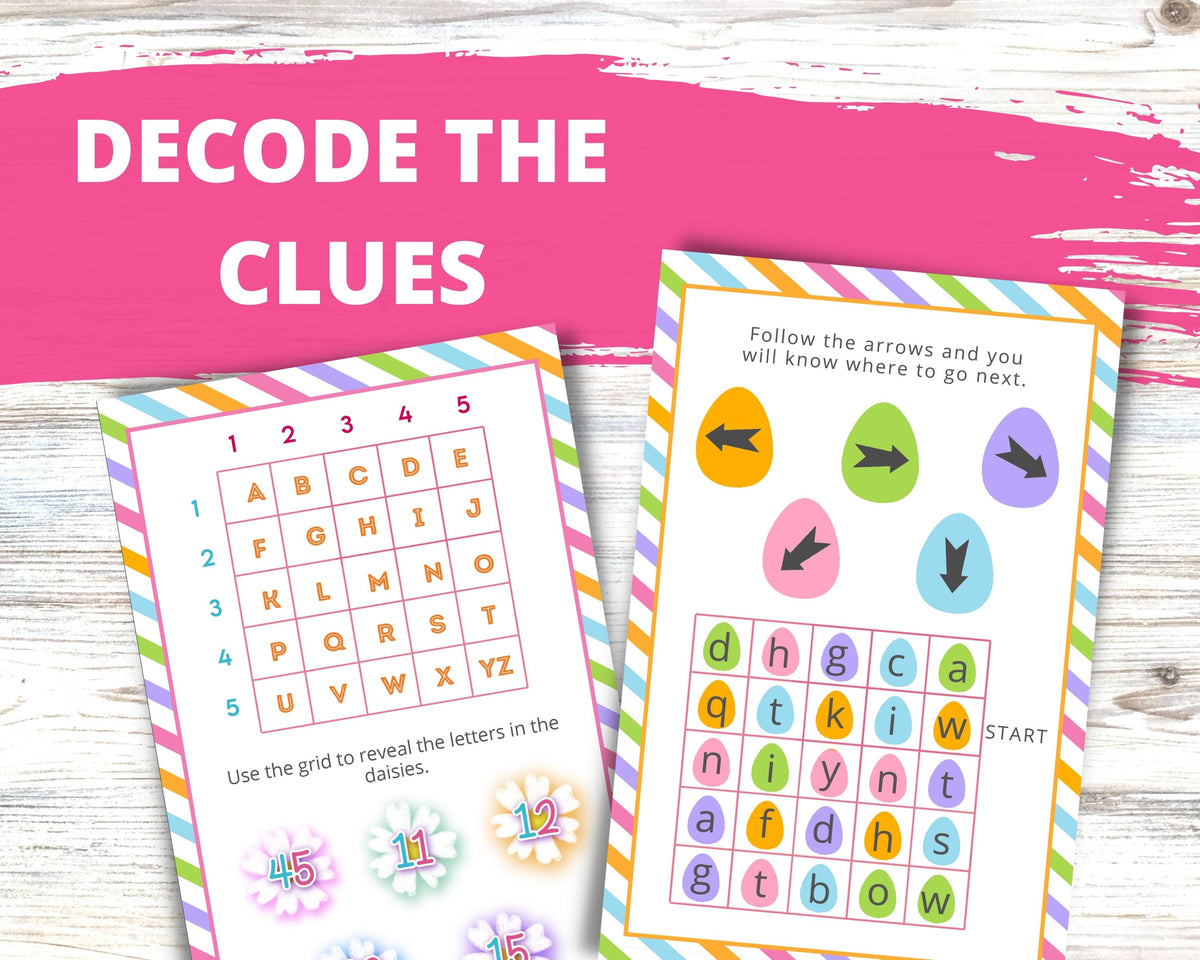 Teen Easter Treasure Hunt – LockPaperEscape
