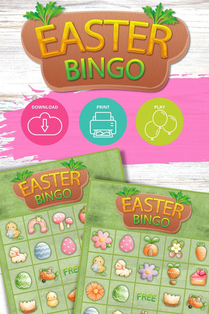 Easter Bingo for Kids