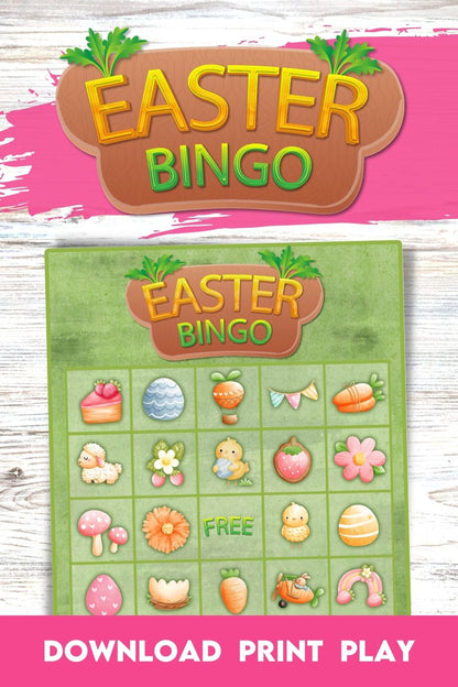 Easter Bingo for Kids