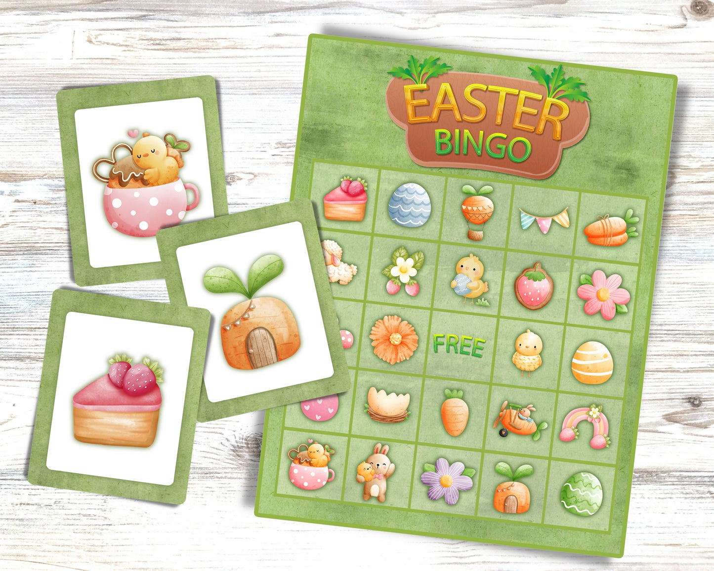 Easter Bingo for Kids
