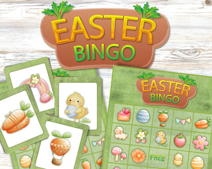 Easter Bingo for Kids