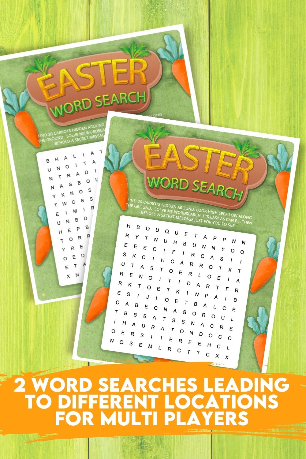 Easter Word Search Treasure Hunt Activity