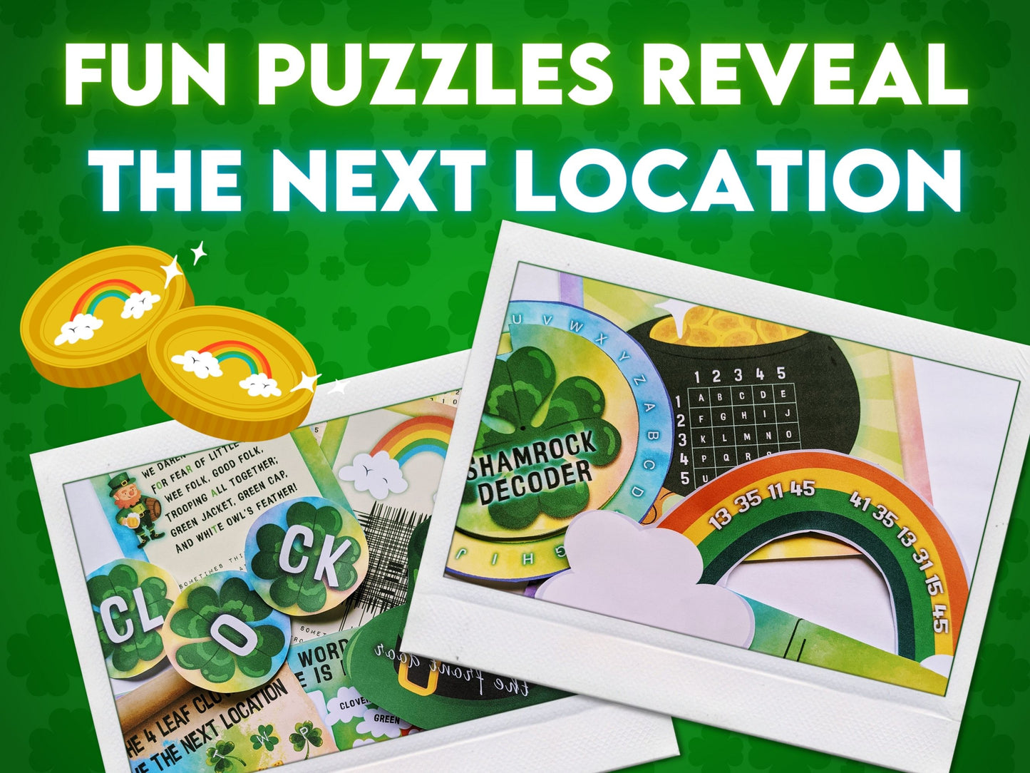 St Patricks Day Puzzle Treasure Hunt