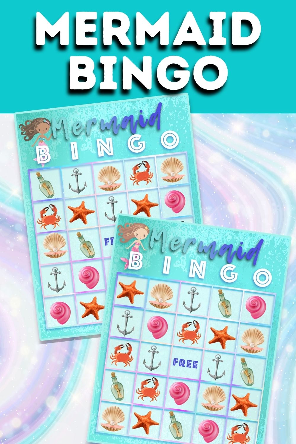 two-mermaid-bingo-boards
