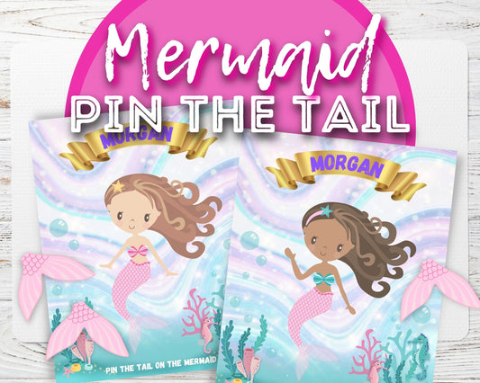 Pin the tail on the Mermaid