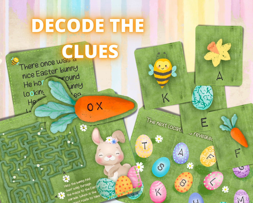 Outside Easter Treasure Hunt – LockPaperEscape