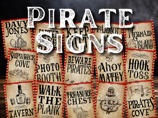 Pirate Party Posters