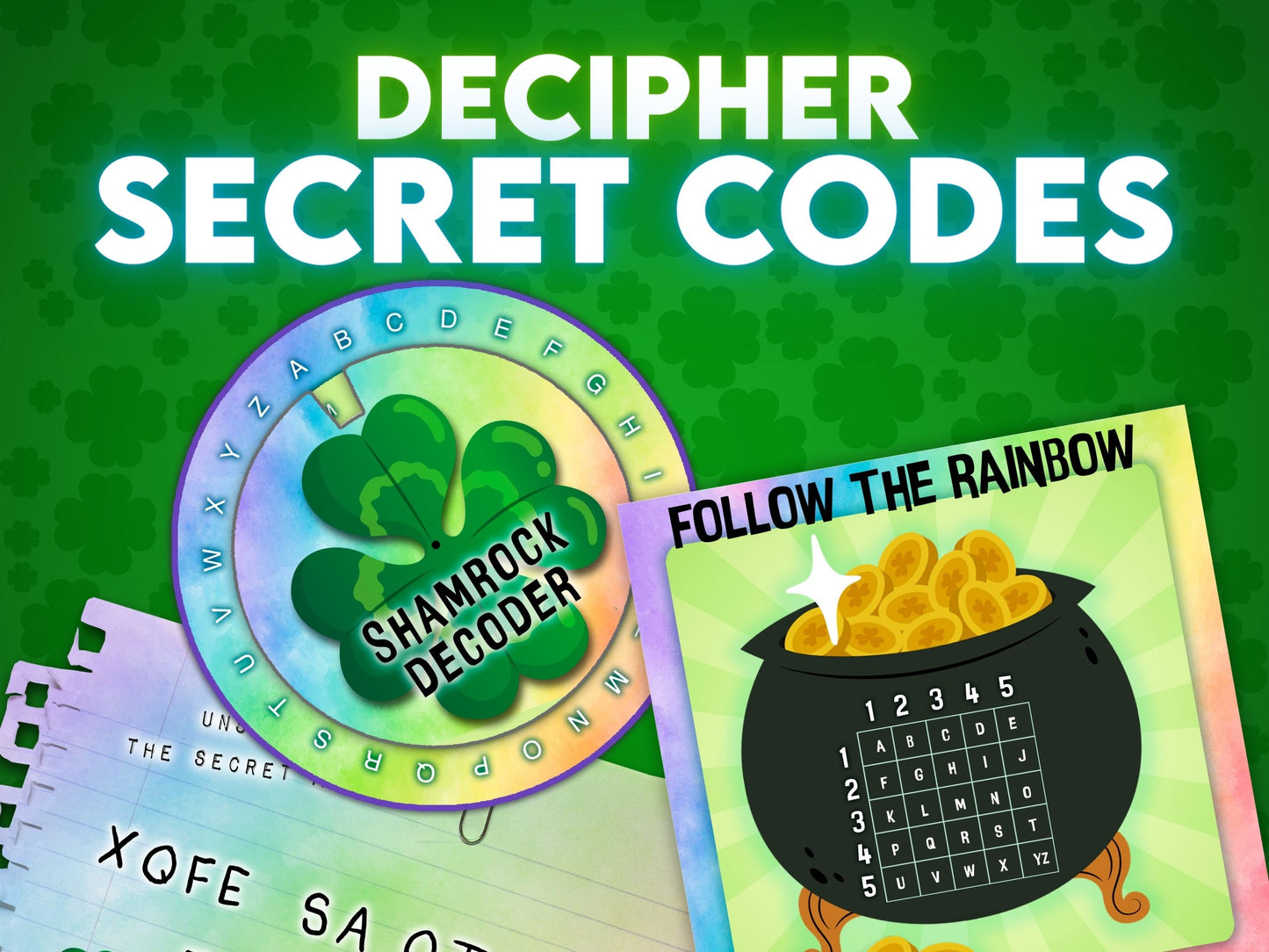 St Patricks Day Puzzle Treasure Hunt