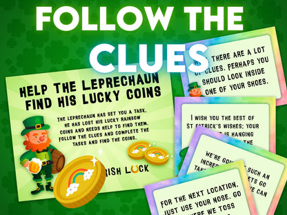 St Patricks Day Puzzle Treasure Hunt