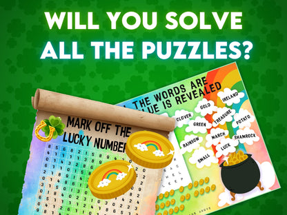 St Patricks Day Puzzle Treasure Hunt