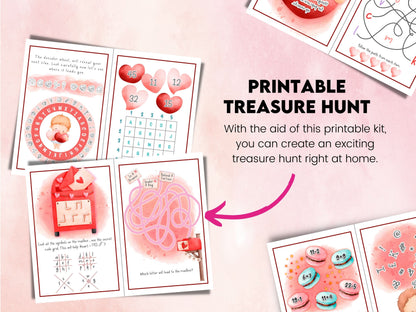 Valentine's Day Puzzle Treasure Hunt