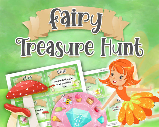 Fairy treasure hunt party game