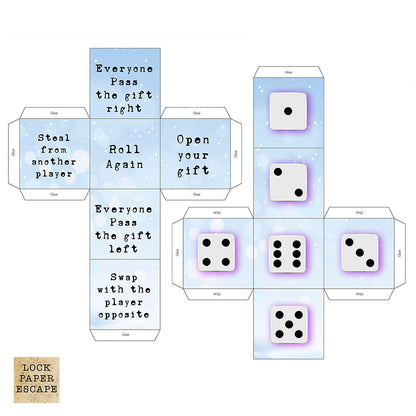 Dice Gift Exchange Game