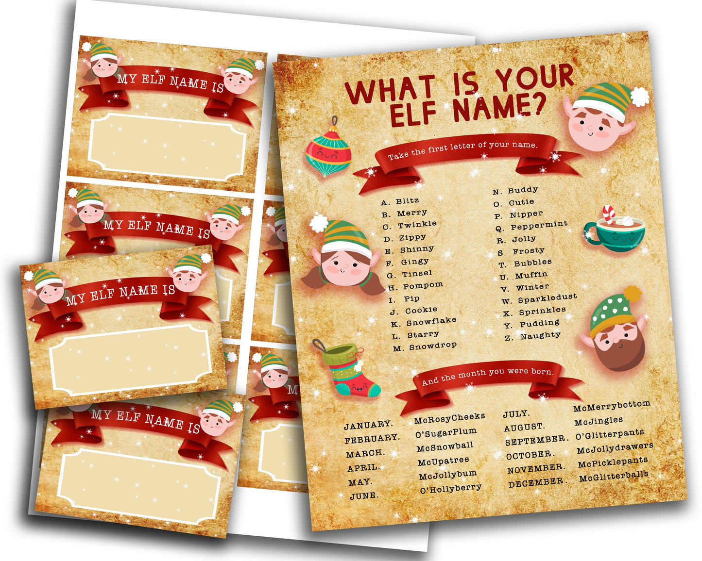 What's your Elf Name?
