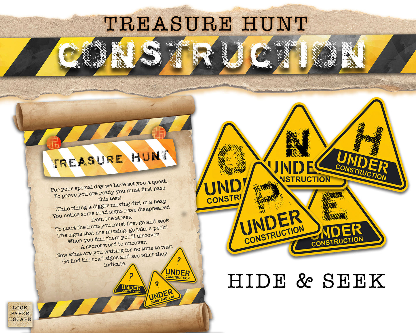 Construction Treasure Hunt