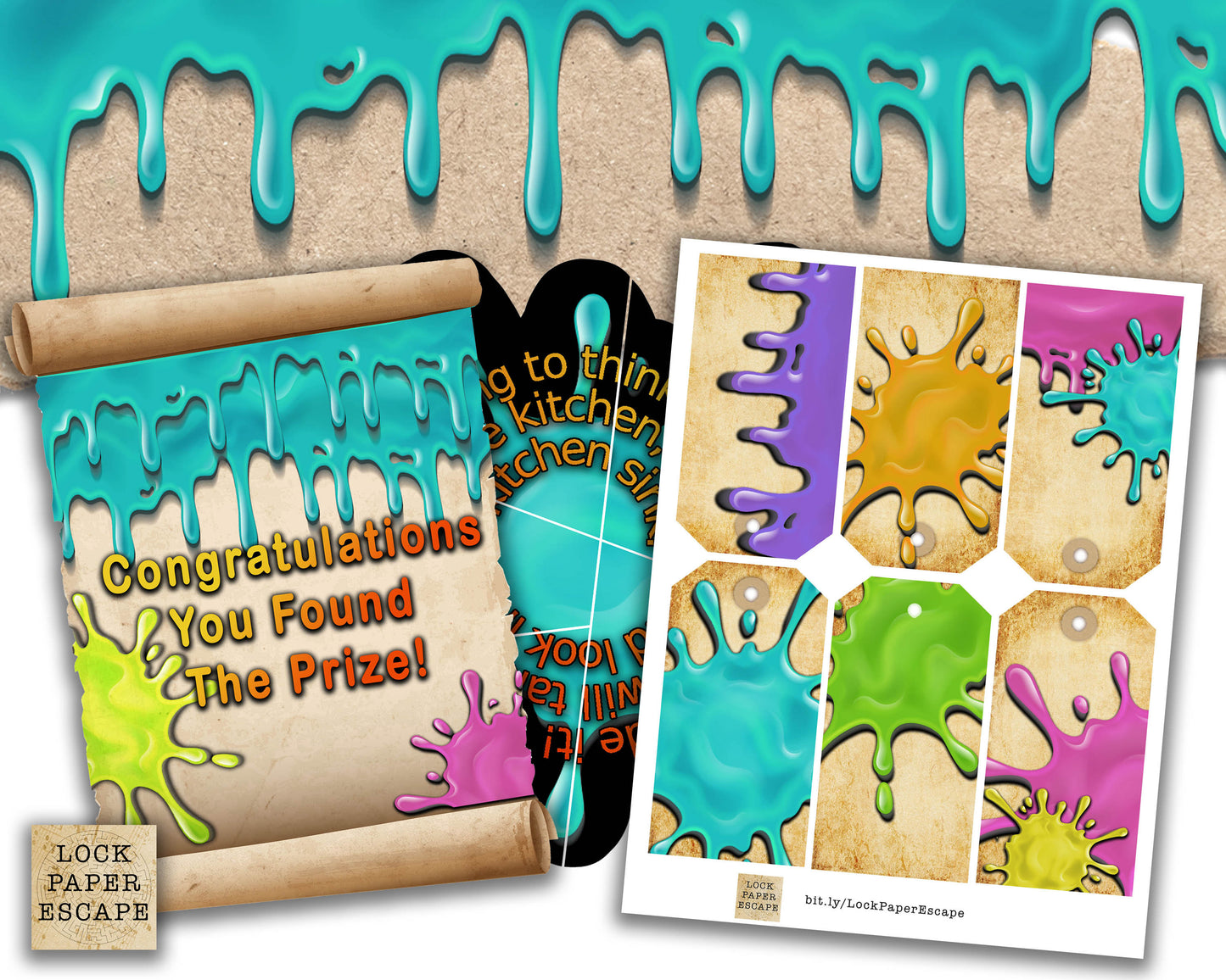 Slime Party Treasure Hunt