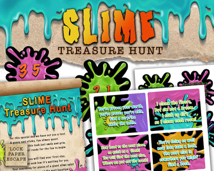 Slime Party Treasure Hunt