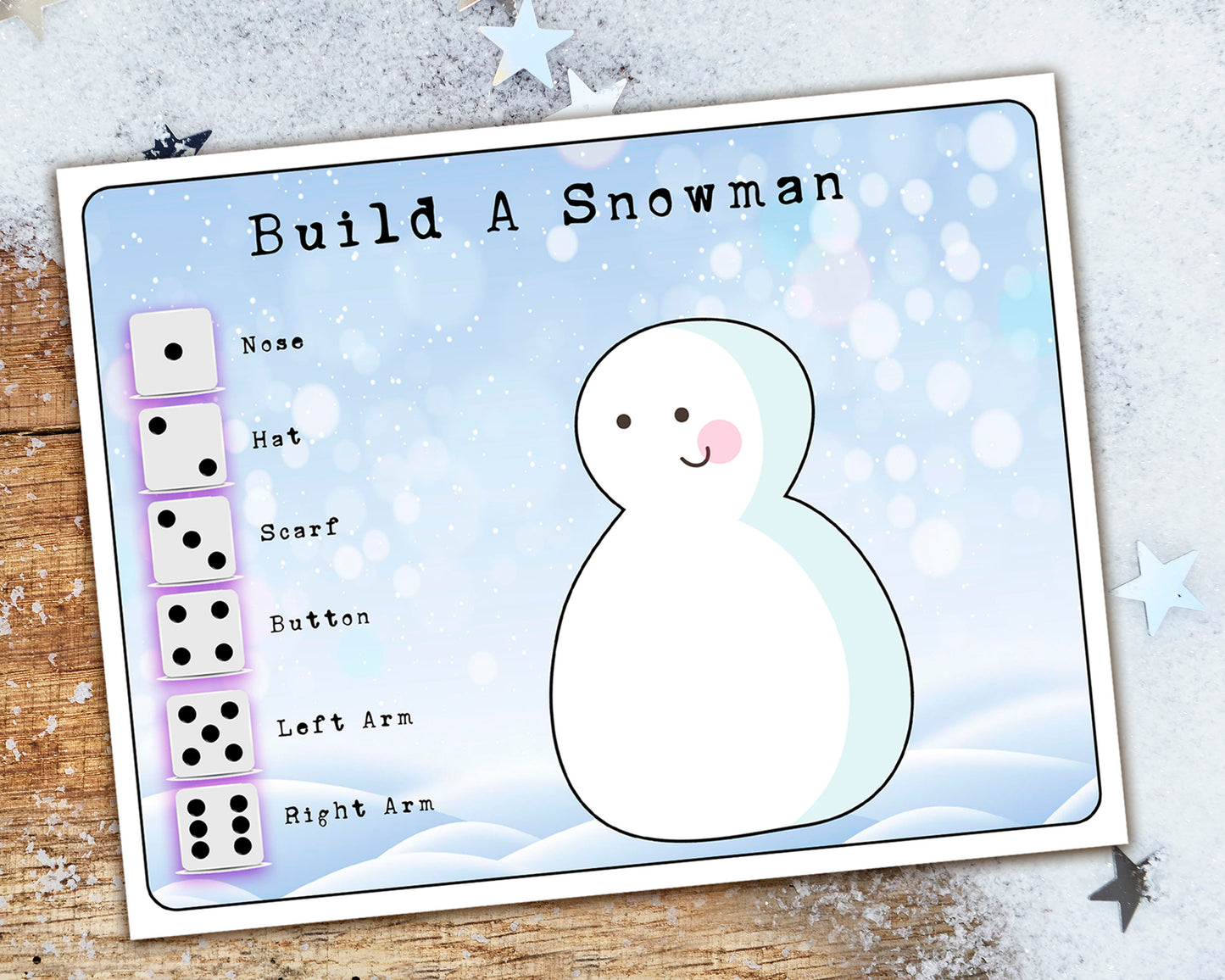 Roll A Snowman Game