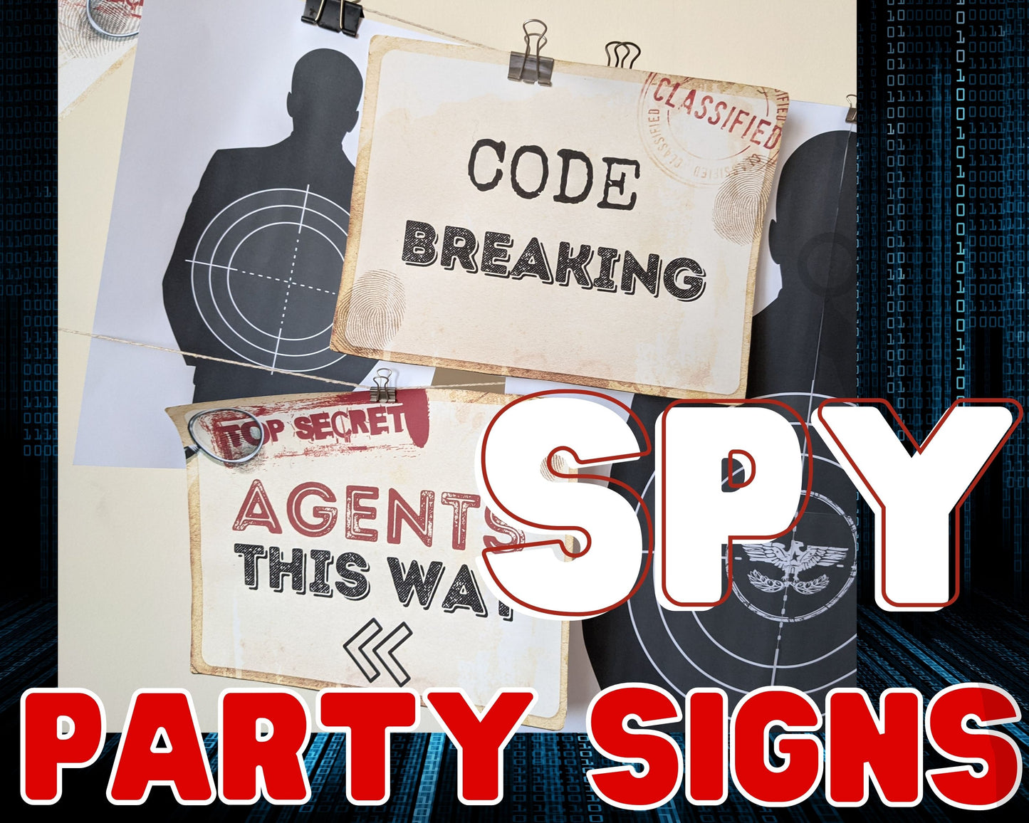 Spy Party Posters