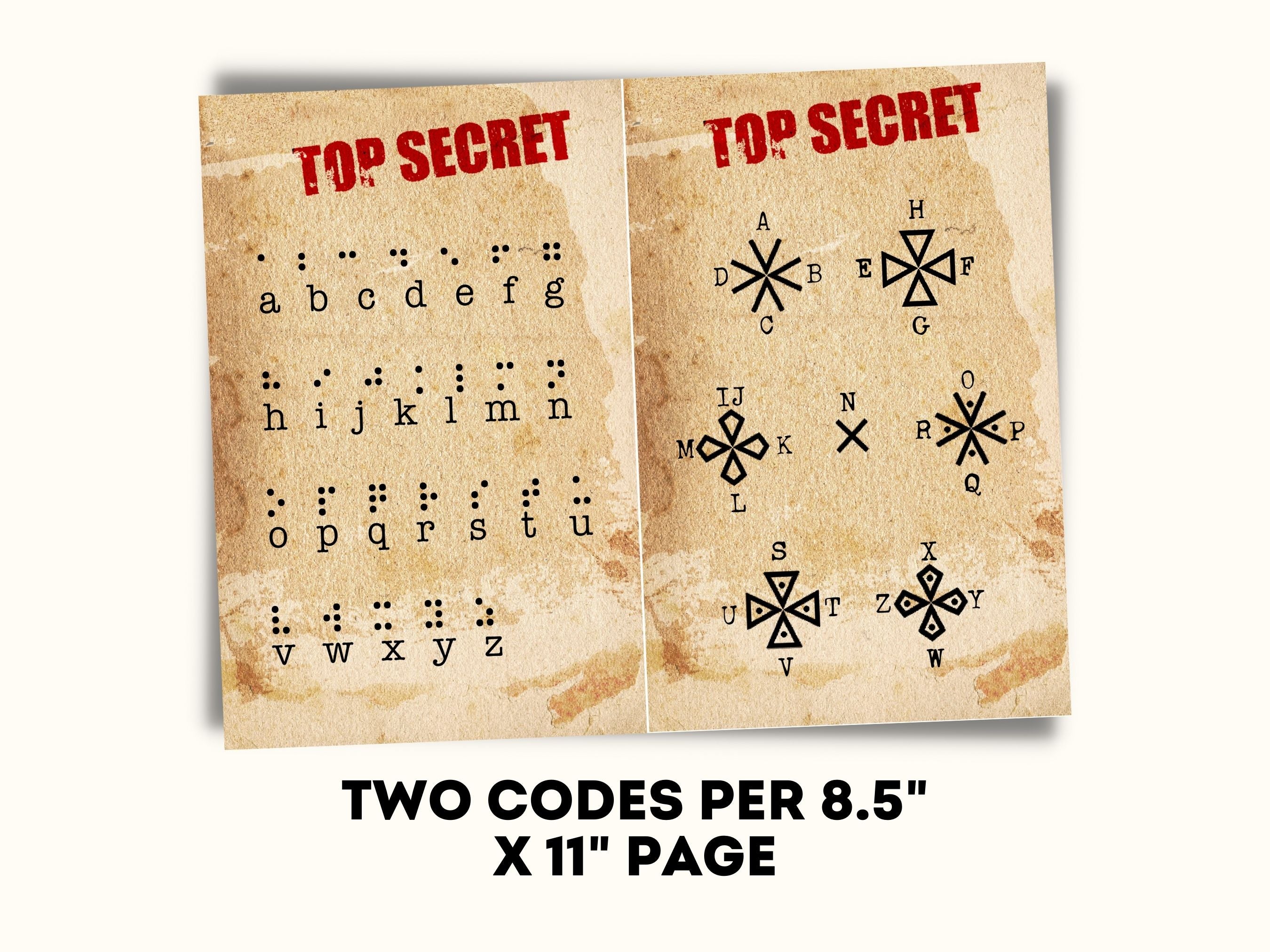 Spy Party Secret Message Kit β LockPaperEscape