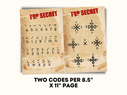 Spy Party Secret Message Kit