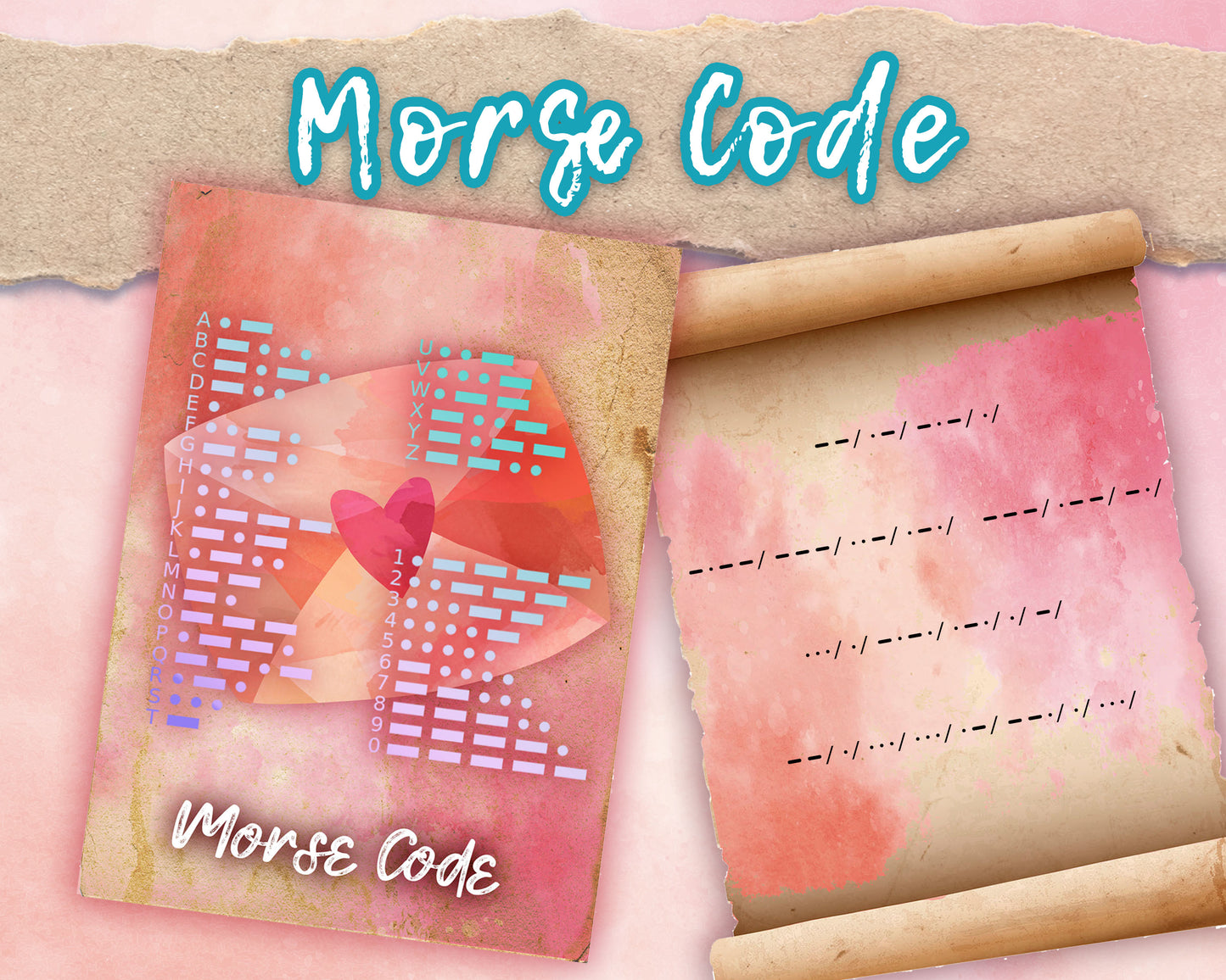 morse code alphabet kit