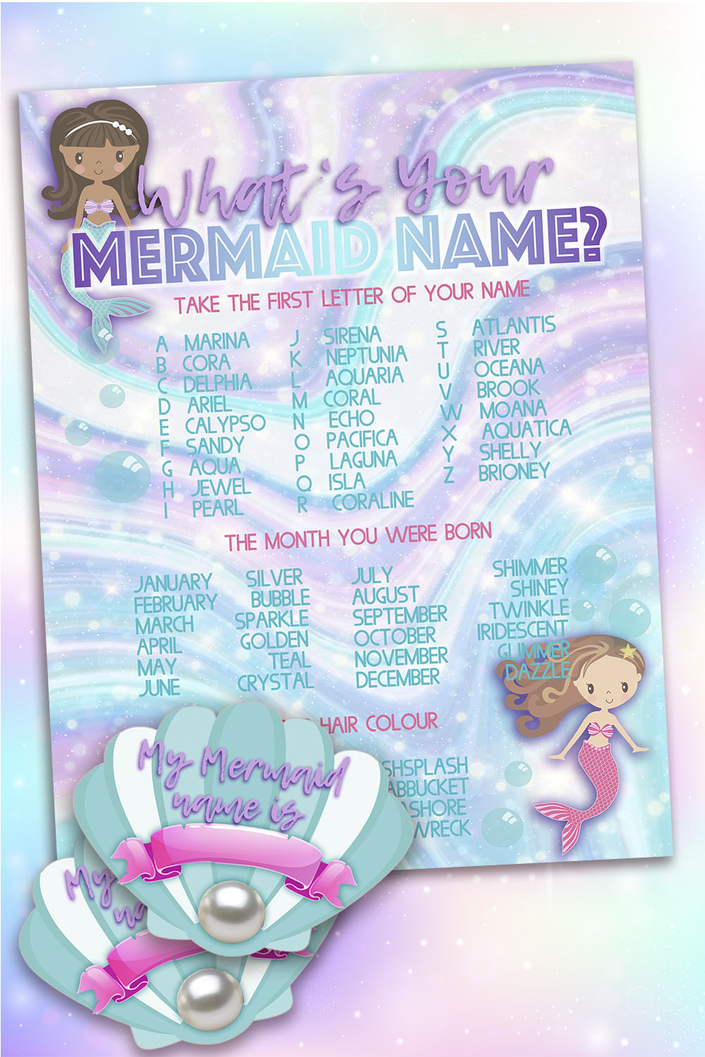 Whats your mermaid name?